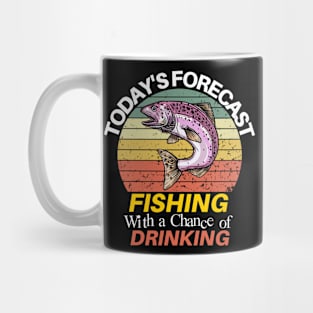Fishing With a Chance of Drinking Mug